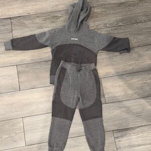 Boys Abercrombie hoodie sweat pant set